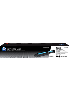 Картридж HP 103AD (W1103AD), Black, Neverstop Laser 1000/1200, 2 x 2500 стор