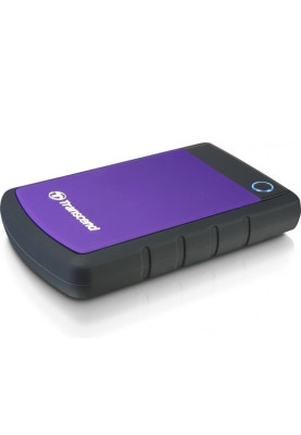 Зовнішній жорсткий диск 2Tb Transcend StoreJet 25H3, Purple, 2.5", USB 3.1 (TS2TSJ25H3P)