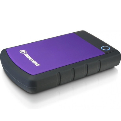 Зовнішній жорсткий диск 2Tb Transcend StoreJet 25H3, Purple, 2.5", USB 3.1 (TS2TSJ25H3P)