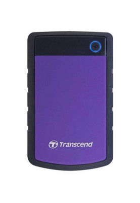 Зовнішній жорсткий диск 2Tb Transcend StoreJet 25H3, Purple, 2.5", USB 3.1 (TS2TSJ25H3P)