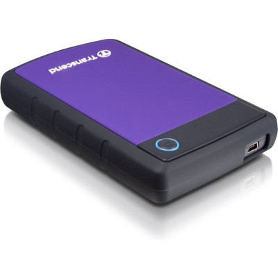 Зовнішній жорсткий диск 2Tb Transcend StoreJet 25H3, Purple, 2.5", USB 3.1 (TS2TSJ25H3P)