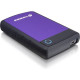 Зовнішній жорсткий диск 2Tb Transcend StoreJet 25H3, Purple, 2.5", USB 3.1 (TS2TSJ25H3P)