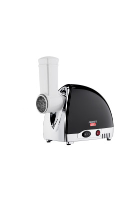 М'ясорубка Ardesto MGL-2250R Black, 1800W, 3 диски, реверс, насадки для терки/шинкування  /2і1, для домашніх ковбас, для кеббе, продуктивність 2 кг/хв, реверс