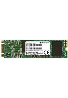 Твердотільний накопичувач M.2 120Gb, Transcend 820S, SATA3, 3D TLC, 550/350 MB/s (TS120GMTS820S)