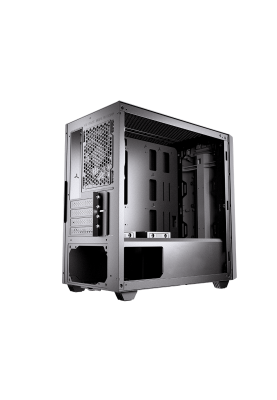 Корпус Cougar Gemini M Iron Gray, Mini Tower, без БЖ, Mini ITX/Micro ATX, 2x3.5"/4x2.5", 1xUSB 2.0, 1xUSB 3.0, підсвітка Trelux RGB, Glass Wings бічна панель