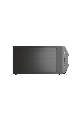 Корпус Cougar Gemini M Iron Gray, Mini Tower, без БЖ, Mini ITX/Micro ATX, 2x3.5"/4x2.5", 1xUSB 2.0, 1xUSB 3.0, підсвітка Trelux RGB, Glass Wings бічна панель