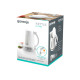 Електрочайник Gorenje K17WE White, 1850W, 1.7 л, індикатор рівня води, пластик-метал