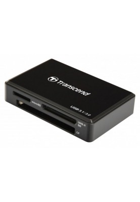 Картридер зовнішній Transcend RDF9, Black, USB 3.1, для SD/microSD/CompactFlash (TS-RDF9K2)