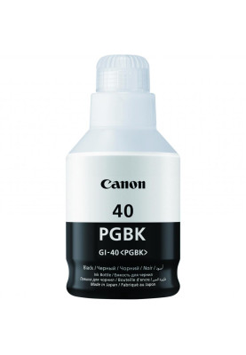 Чорнило Canon GI-40, Black, G5040/G6040, GM2040, 170 мл (3385C001)