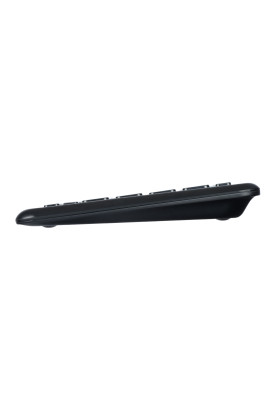 Клавіатура бездротова 2E KT100, Black, з вбудованим тачпадом, підтримка Android/SmartTV, USB, до 10 м, 2xAAA (2E-KT100WB)