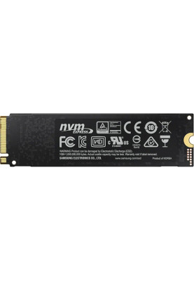 Твердотільний накопичувач M.2 2Tb, Samsung 970 Evo Plus, PCI-E 3.0 x4, MLC 3-bit, 3500/3300 MB/s (MZ-V7S2T0B)
