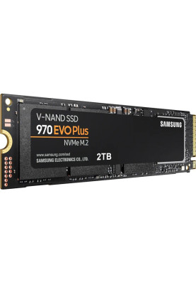 Твердотільний накопичувач M.2 2Tb, Samsung 970 Evo Plus, PCI-E 3.0 x4, MLC 3-bit, 3500/3300 MB/s (MZ-V7S2T0B)