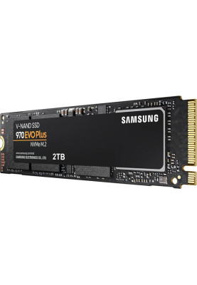 Твердотільний накопичувач M.2 2Tb, Samsung 970 Evo Plus, PCI-E 3.0 x4, MLC 3-bit, 3500/3300 MB/s (MZ-V7S2T0B)