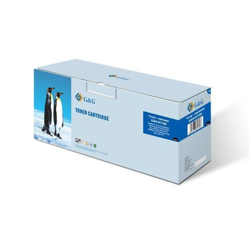 Картридж Samsung CLT-Y404S, Yellow, SL-C430W/C480W, 1000 стор, G&G (G&G-Y404S)