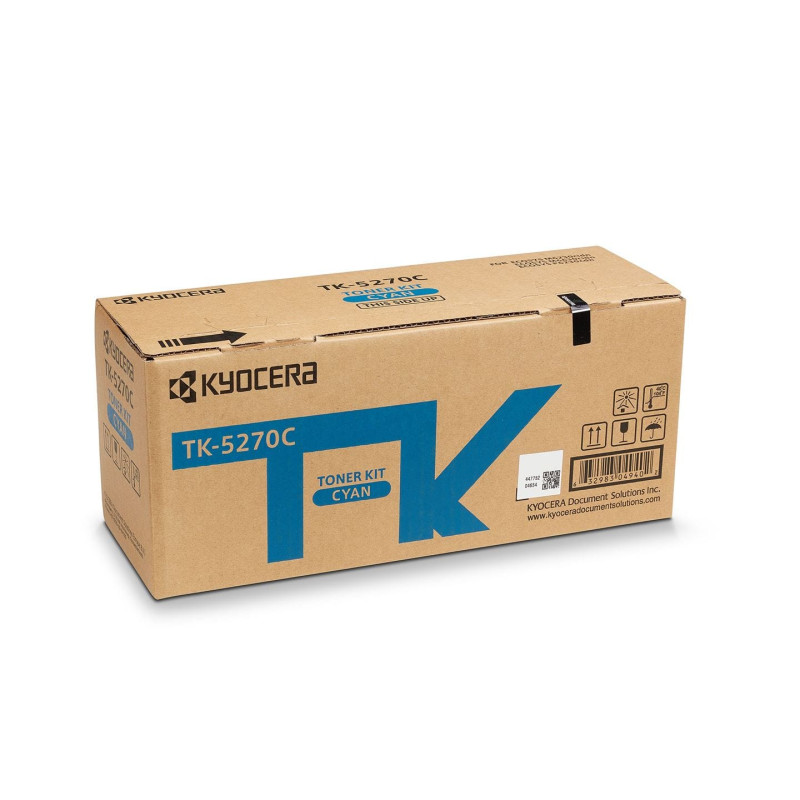 Картридж Kyocera TK-5270C, Cyan, Ecosys M6230/M6330, 6000 стор (1T02TVCNL0)