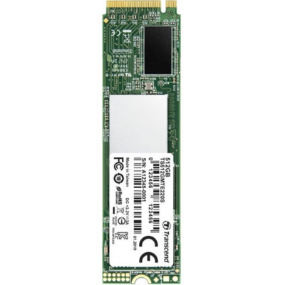 Твердотільний накопичувач M.2 512Gb, Transcend 220S, PCI-E 3.0 x4, 3D TLC, 3300/1100 MB/s (TS512GMTE220S)