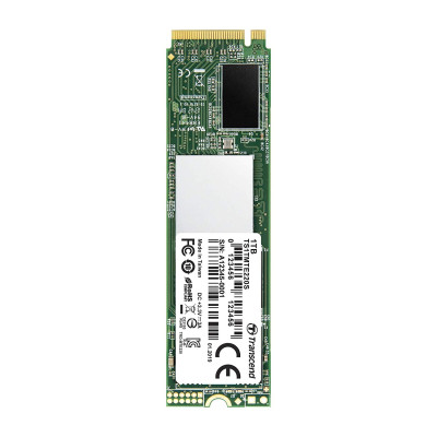 Твердотільний накопичувач M.2 1Tb, Transcend 220S, PCI-E 3.0 x4, 3D TLC, 3300/2800 MB/s (TS1TMTE220S)