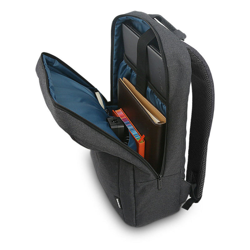 Рюкзак для ноутбука 15.6" Lenovo Casual B210, Black, поліестер, 330х490х40 мм (GX40Q17225)