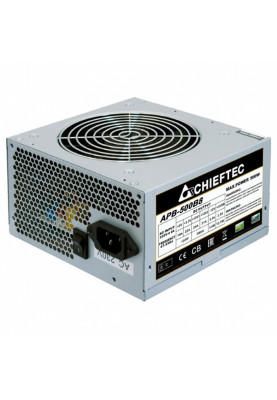 Блок живлення Chieftec 500W APB-500B8, 12cm fan, a/PFC, 20+4, 2xPeripheral, 1xFDD, 3xSATA, 1xPCIe