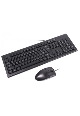 Комплект A4Tech KRS-8520D, Black, дротовий, USB (KRS-85+OP-620D)