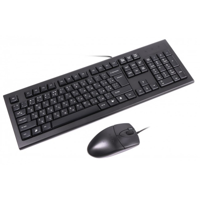 Комплект A4Tech KRS-8520D, Black, дротовий, USB (KRS-85+OP-620D)