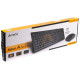 Комплект A4Tech KRS-8520D, Black, дротовий, USB (KRS-85+OP-620D)