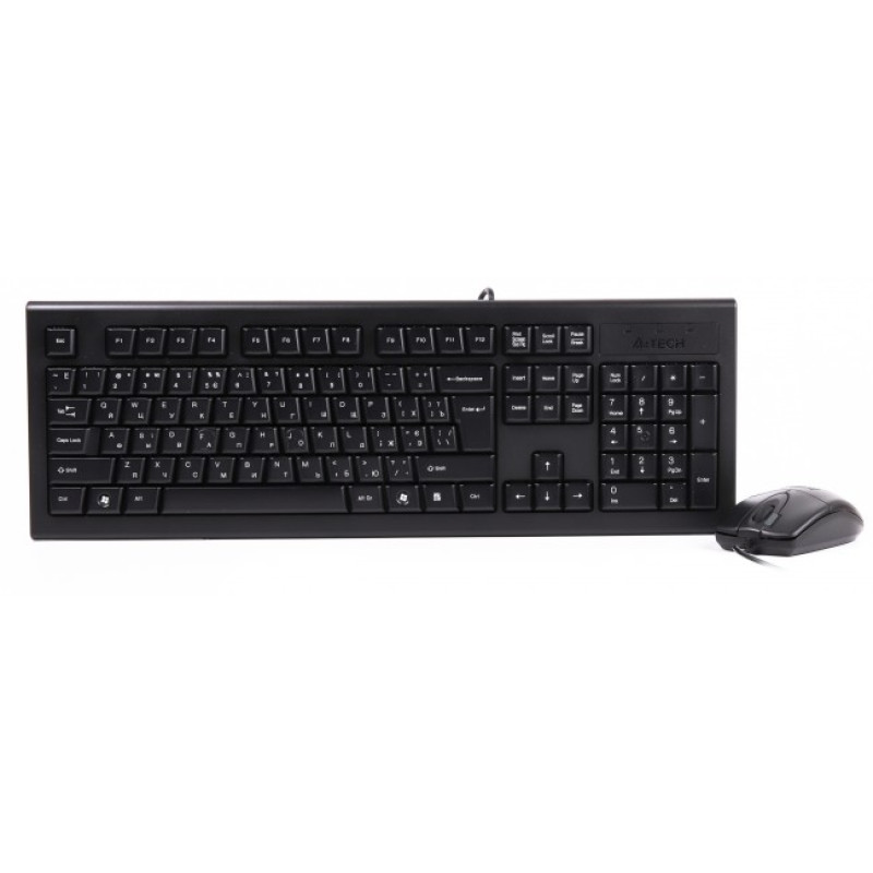 Комплект A4Tech KRS-8520D, Black, дротовий, USB (KRS-85+OP-620D)