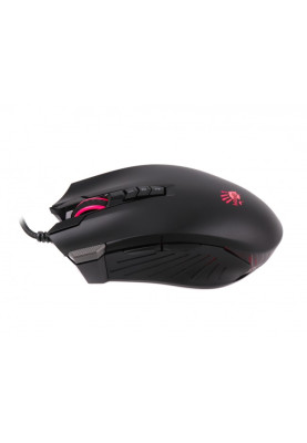 Миша A4Tech V9M Black, Optical, USB, Bloody, 4000 dpi, Extra Fire Button, підсвічування