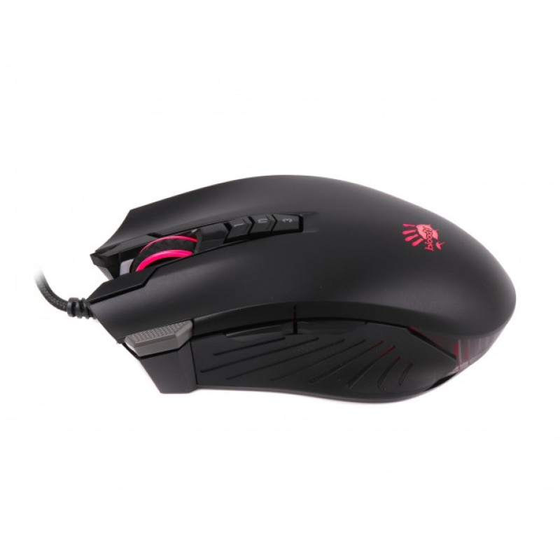 Миша A4Tech V9M Black, Optical, USB, Bloody, 4000 dpi, Extra Fire Button, підсвічування