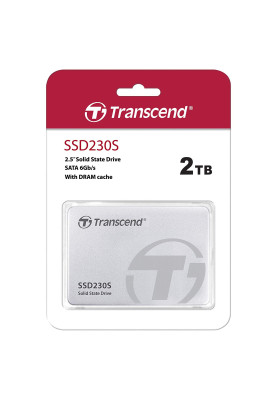 Твердотільний накопичувач 2Tb, Transcend SSD230S, SATA3, 2.5", 3D TLC, 560/520 MB/s (TS2TSSD230S)