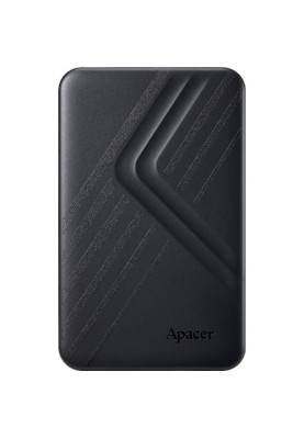 Зовнішній жорсткий диск 1Tb Apacer AC236, Black, 2.5", USB 3.1 (AP1TBAC236B-1)