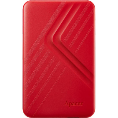 Зовнішній жорсткий диск 1Tb Apacer AC236, Red, 2.5", USB 3.1 (AP1TBAC236R-1)