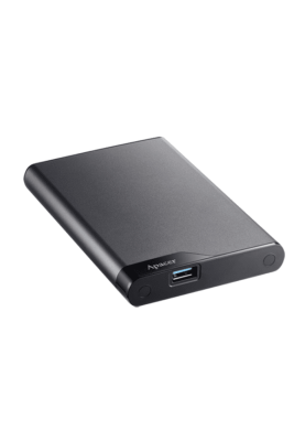 Зовнішній жорсткий диск 1Tb Apacer AC632, Dark Grey, 2.5", USB 3.1, ударостійкий, алюмінієвий корпус (AP1TBAC632A-1)