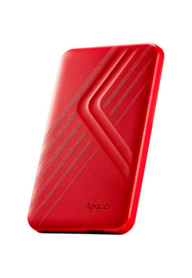 Зовнішній жорсткий диск 2Tb Apacer AC236, Red, 2.5", USB 3.1 (AP2TBAC236R-1)
