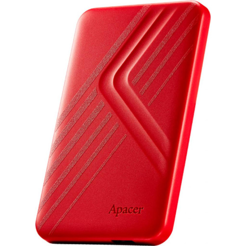 Зовнішній жорсткий диск 2Tb Apacer AC236, Red, 2.5", USB 3.1 (AP2TBAC236R-1)