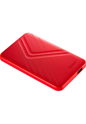 Зовнішній жорсткий диск 2Tb Apacer AC236, Red, 2.5", USB 3.1 (AP2TBAC236R-1)