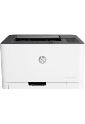 Принтер лазерний кольоровий A4 HP Color Laser 150nw, White/Grey, WiFi, 600x600 dpi, до 18 стор/хв, USB / Lan, картриджі HP 117A (4ZB95A)
