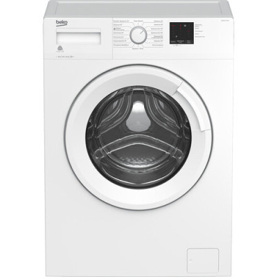 Пральна машина Beko WUE5411XWW White, 5 кг, фронтальна, 15 програм, 44 см, дисплей, 800 об/хв, енергоспоживання A+++, 84x60x44 см
