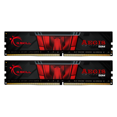 Пам'ять 16Gb x 2 (32Gb Kit) DDR4, 3200MHz, G.Skill Aegis, 16-18-18-38, 1.35V (F4-3200C16D-32GIS)