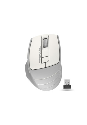 Миша A4Tech Fstyler FG30 2000dpi Grey+White, USB, Wireless