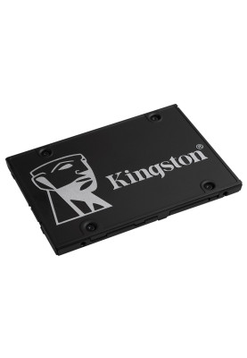 Твердотільний накопичувач 1Tb, Kingston KC600, SATA3, 2.5", 3D TLC, 550/520 MB/s (SKC600/1024G)