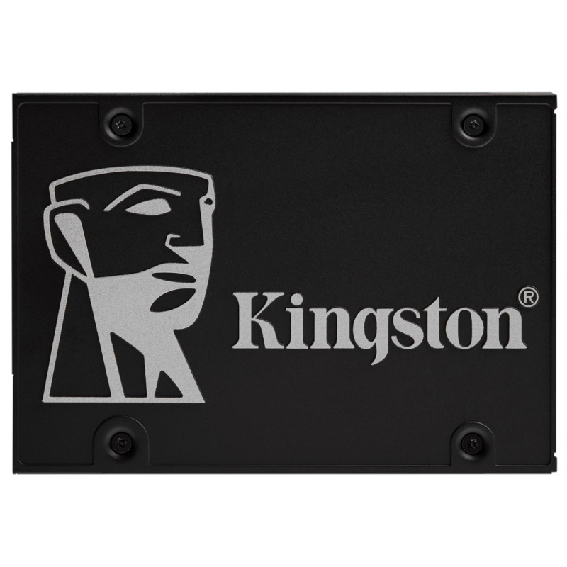 Твердотільний накопичувач 1Tb, Kingston KC600, SATA3, 2.5", 3D TLC, 550/520 MB/s (SKC600/1024G)