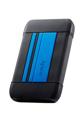 Зовнішній жорсткий диск 2Tb Apacer AC633, Black/Blue, 2.5", USB 3.1 (AP2TBAC633U-1)
