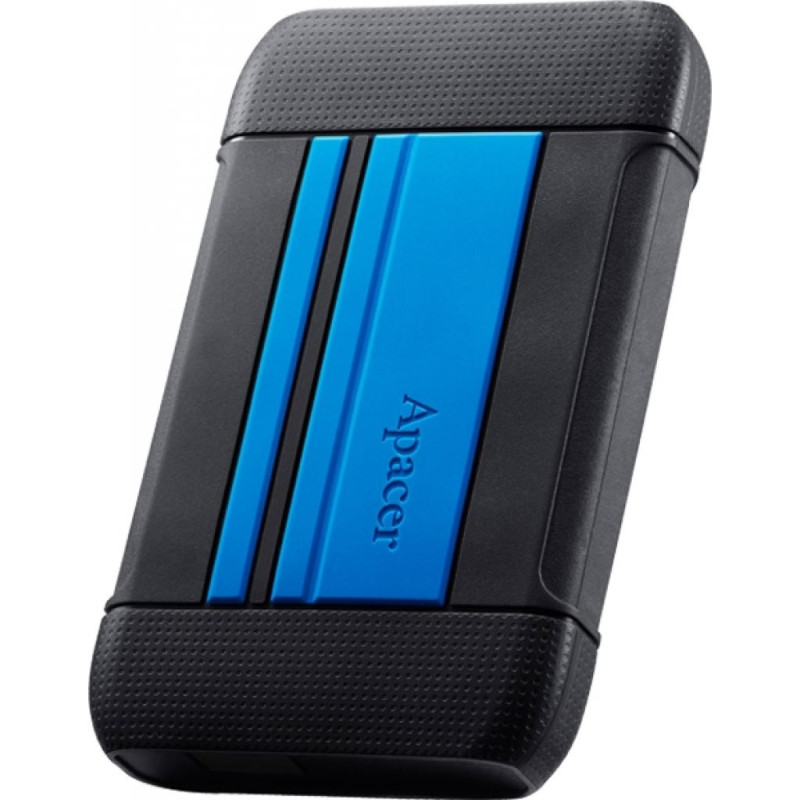 Зовнішній жорсткий диск 2Tb Apacer AC633, Black/Blue, 2.5", USB 3.1 (AP2TBAC633U-1)