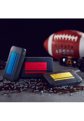 Зовнішній жорсткий диск 2Tb Apacer AC633, Black/Blue, 2.5", USB 3.1 (AP2TBAC633U-1)