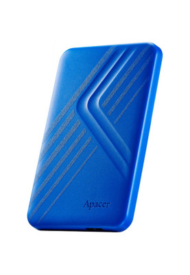 Зовнішній жорсткий диск 2Tb Apacer AC236, Blue, 2.5", USB 3.1 (AP2TBAC236U-1)