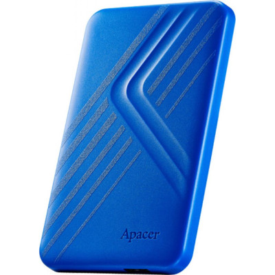 Зовнішній жорсткий диск 2Tb Apacer AC236, Blue, 2.5", USB 3.1 (AP2TBAC236U-1)