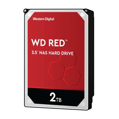 Жорсткий диск 3.5" 2Tb Western Digital Red, SATA3, 256Mb, 5400 rpm (WD20EFAX)