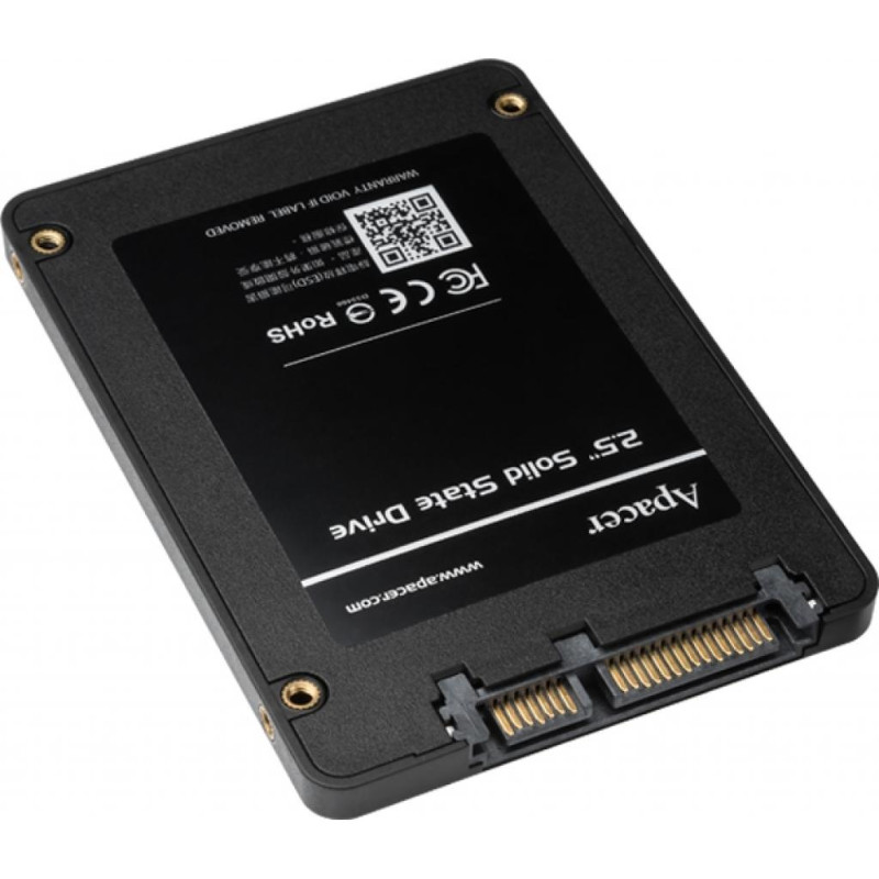 Твердотільний накопичувач SSD 960Gb, Apacer AS340 Panther, SATA3, 2.5", 3D TLC, 550/510 МБ/с (AP960GAS340G-1)