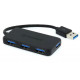 Концентратор USB 3.1 Transcend HUB2, Black, 4 порти USB 3.1 (TS-HUB2K)